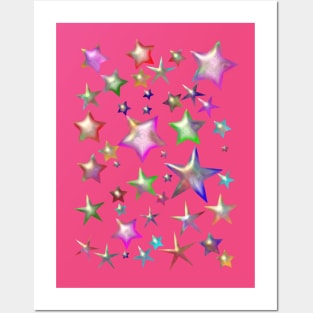 Glowing Stars Posters and Art